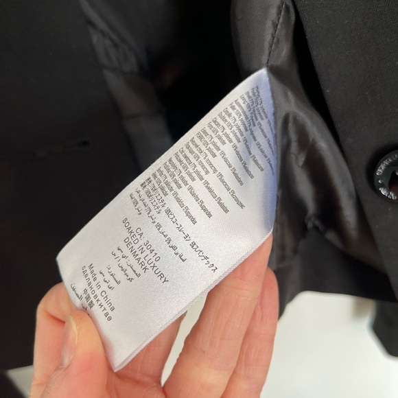 Soaked in luxury Black Women's Jacket - Picture 6 of 7